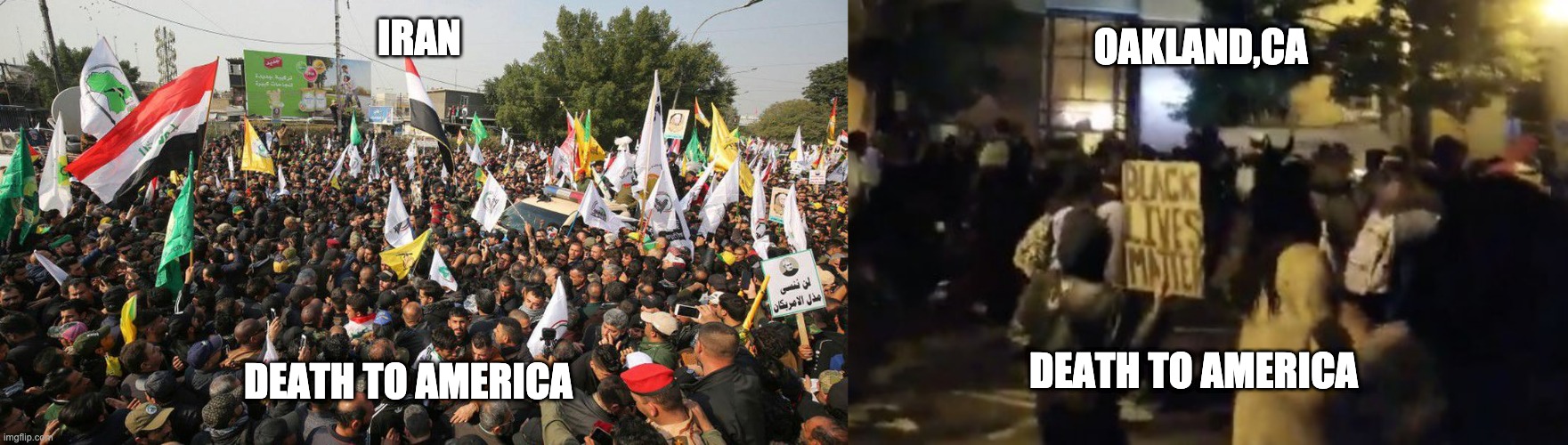 iran oakland ca death to america Imgflip