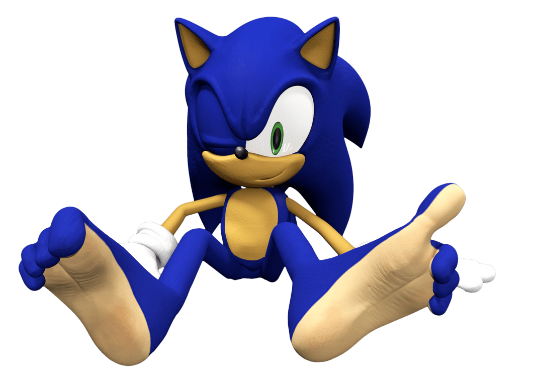 Sonic Feet Blank Template Imgflip