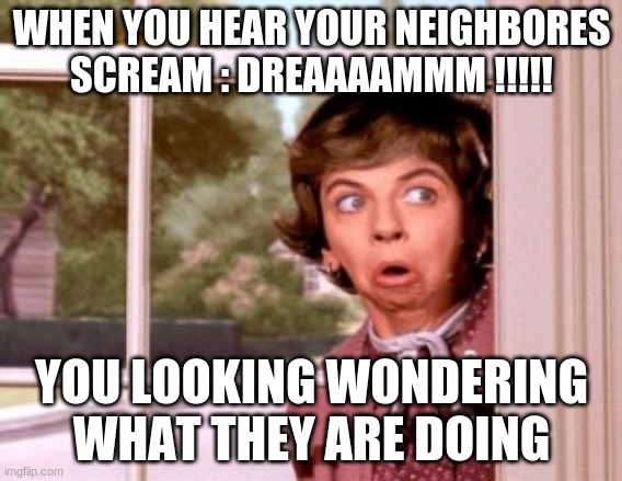 nosey neighbor Imgflip
