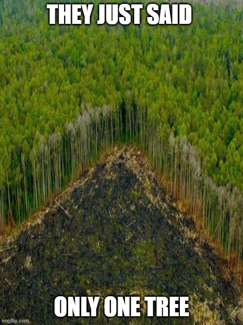 Deforestation Imgflip
