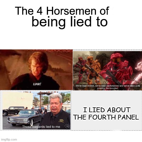 Four horsemen Imgflip