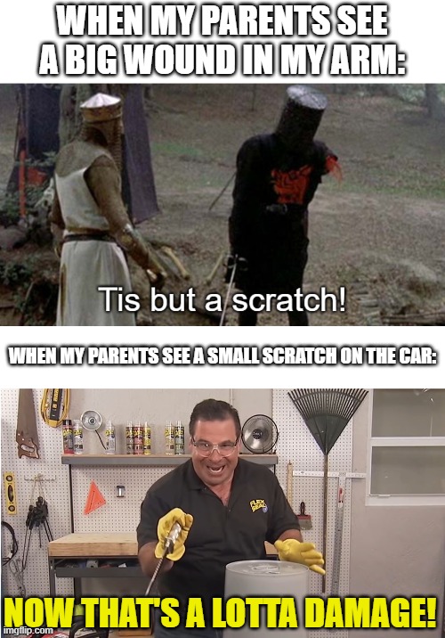 Now that's a lotta damage! Imgflip