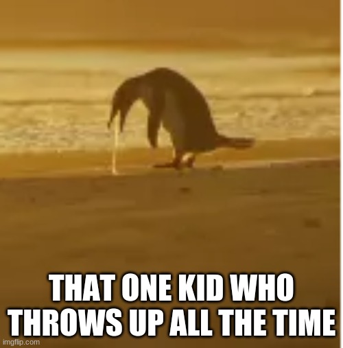 Vomit penguin Imgflip
