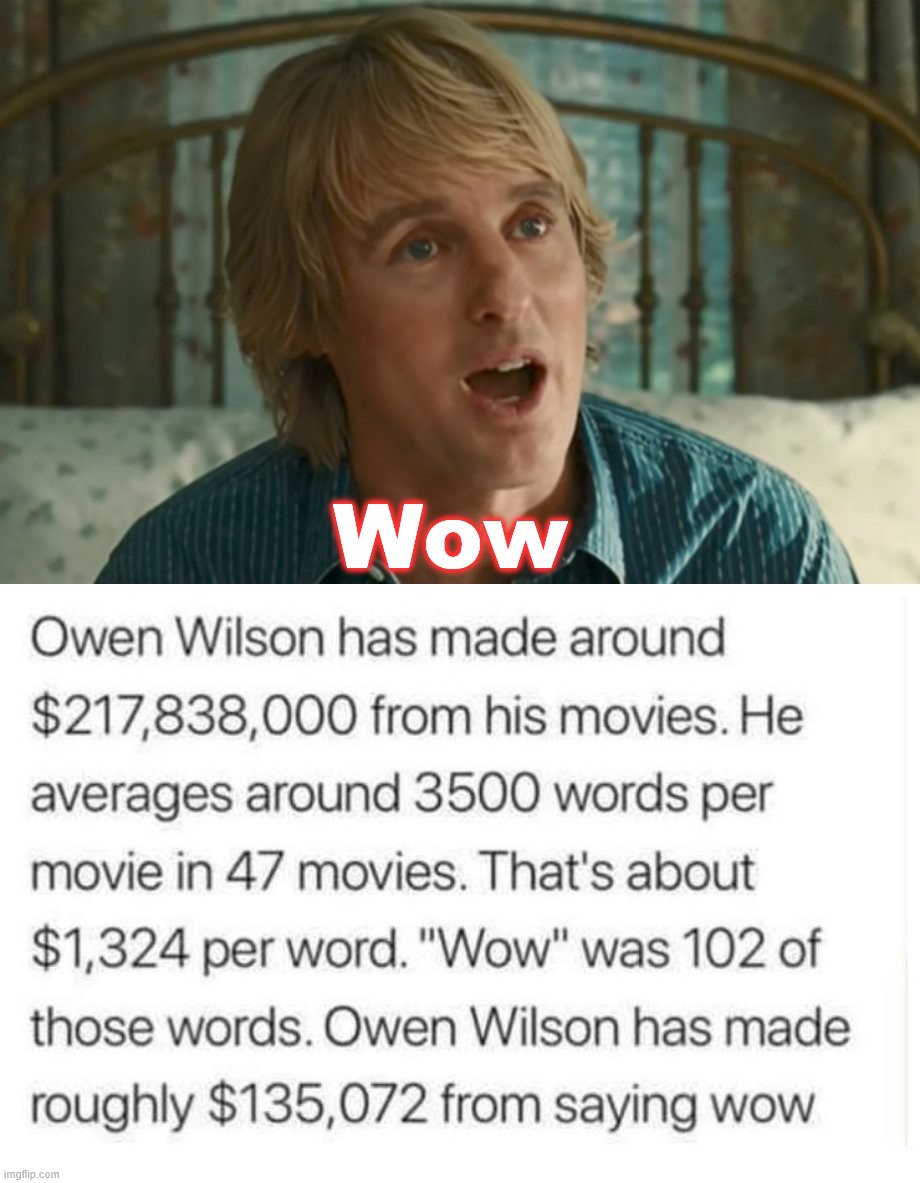 So he is entitled then? Imgflip