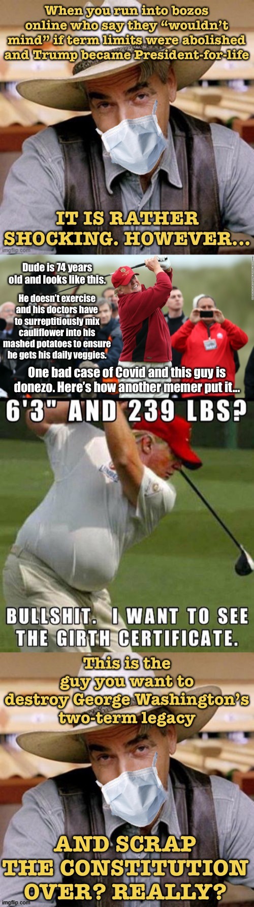 Politics_Redux the girth certificate Memes & GIFs Imgflip