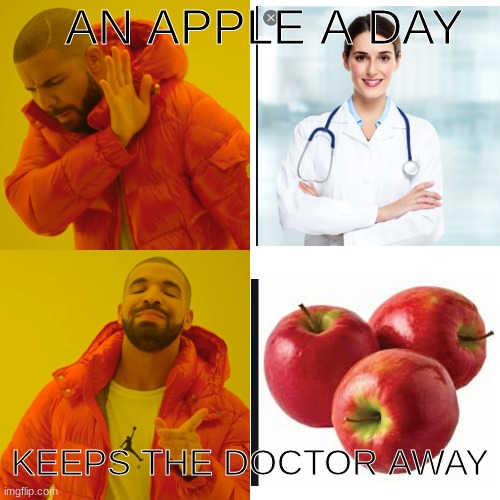 Apples vs Doctors Imgflip