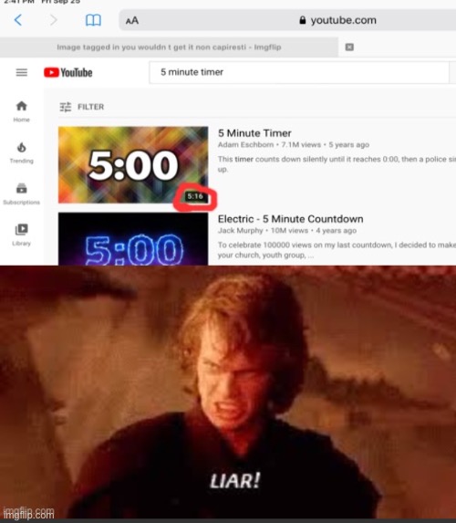 Image tagged in anakin liar Imgflip