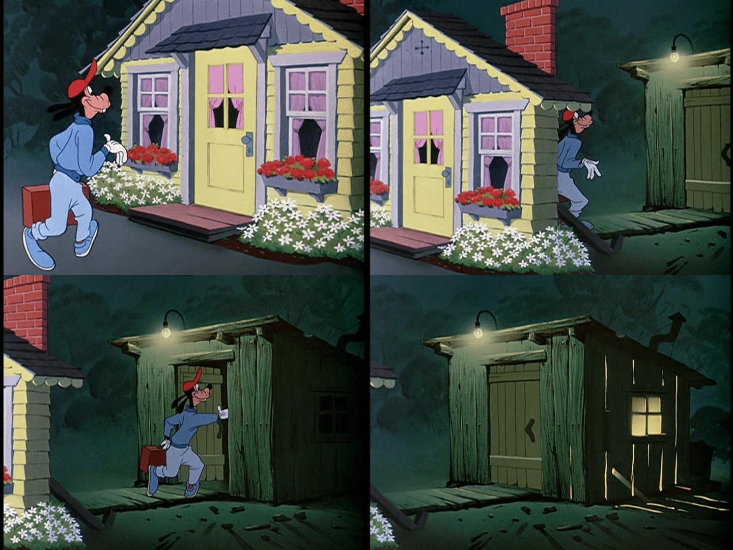 Goofy's Shed Meme Blank Template Imgflip