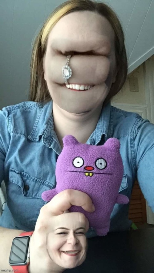 face swap gone horribly wrong XD Imgflip