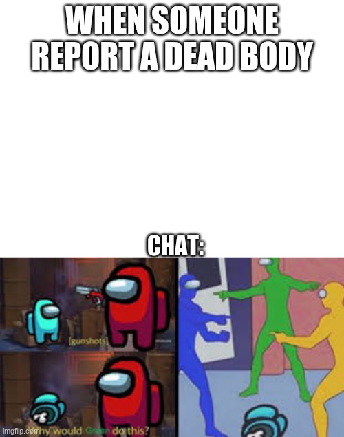 Among Us Dead Body Meme