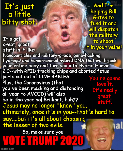 Nothing Like Actually VOTING for the One Funding Mark of the Beast