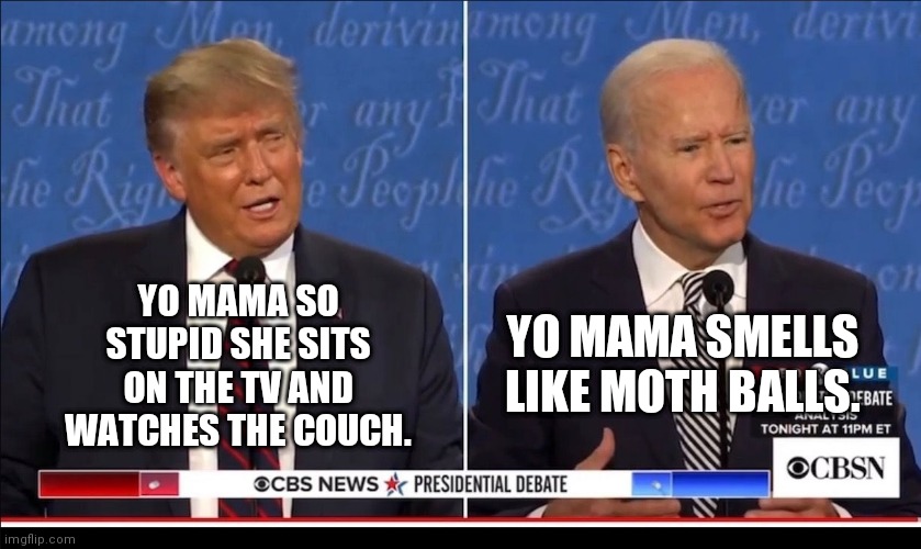 Presidential debate Imgflip