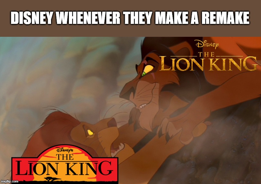 Lion King Meme Template