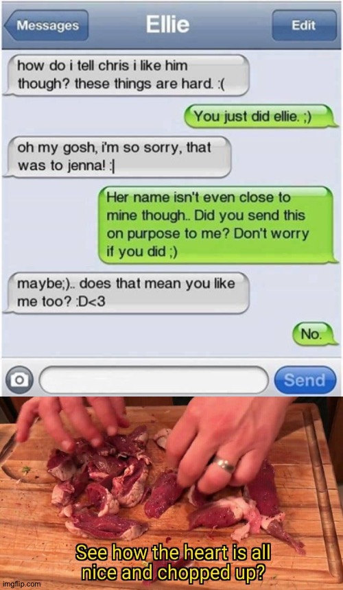 Heartbreaking... But friendzoned! Imgflip