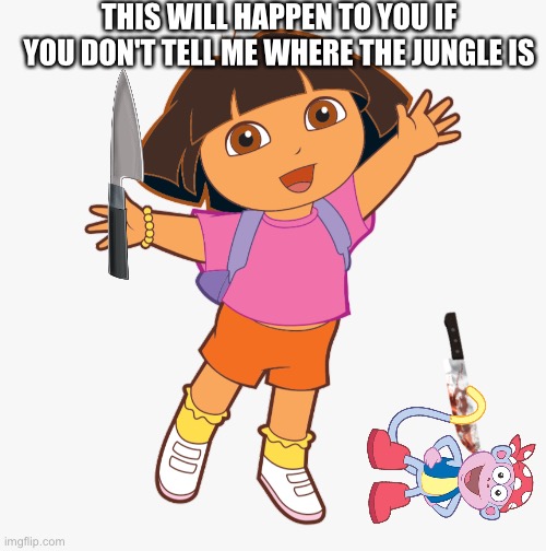 Dora's gonna Killl you Imgflip
