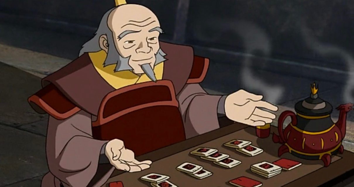 Uncle Iroh drinking tea Blank Template Imgflip