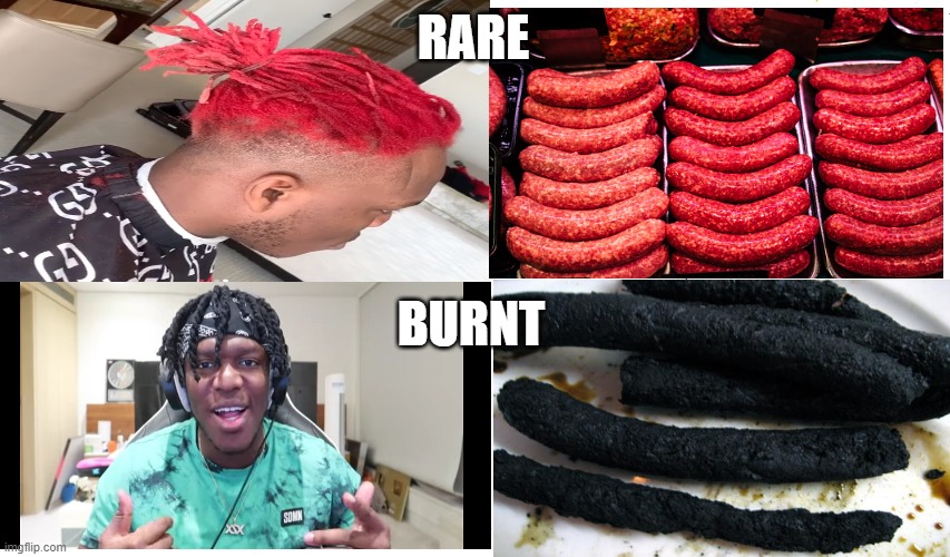 Ksi Hair Meme Ksi Is Losing His War On Fortnite S Biggest Meme