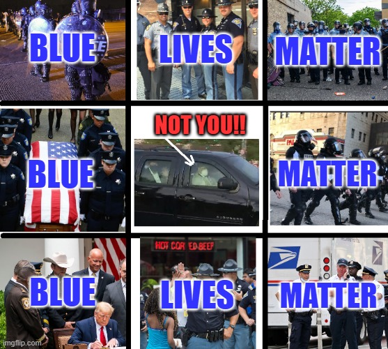 Blue Lives Matter??? Democratic Underground