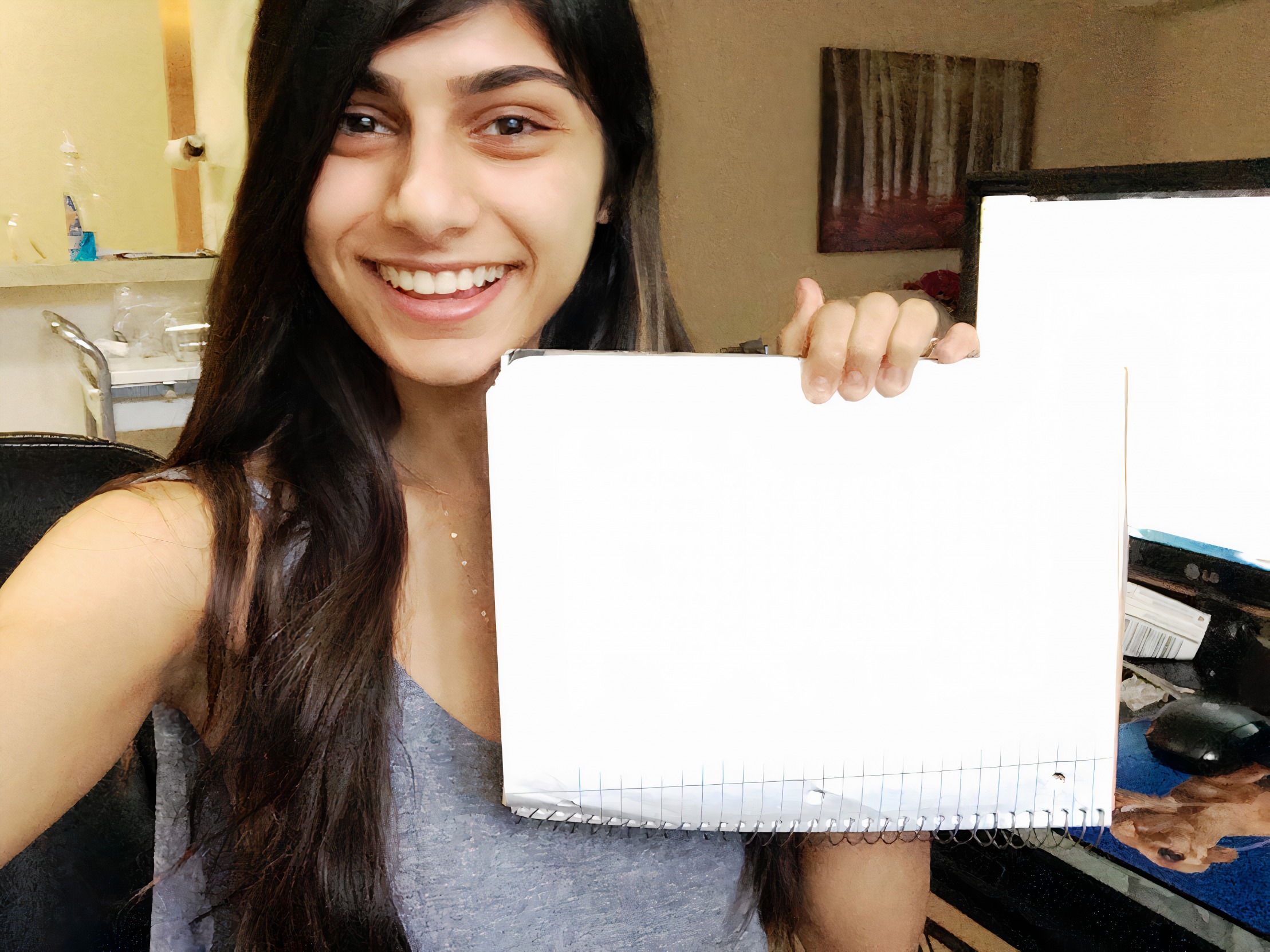 Mia Khalifa Blank Template Imgflip