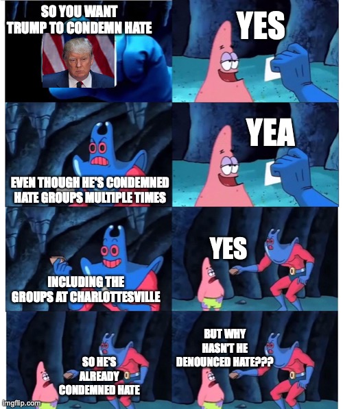 patrick not my wallet Imgflip