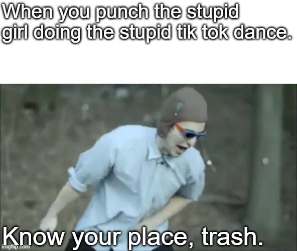 Tik Tok is TRASH Imgflip