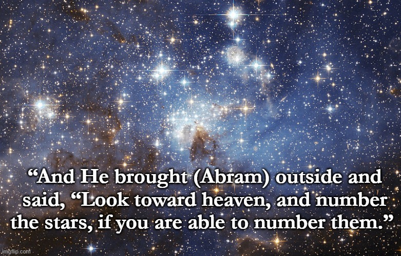 Abraham and the Stars Imgflip
