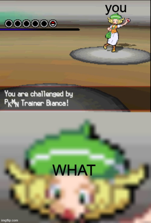 Pokemon Bianca Meme