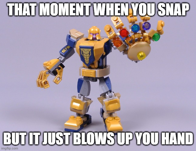 Lego Thanos Imgflip