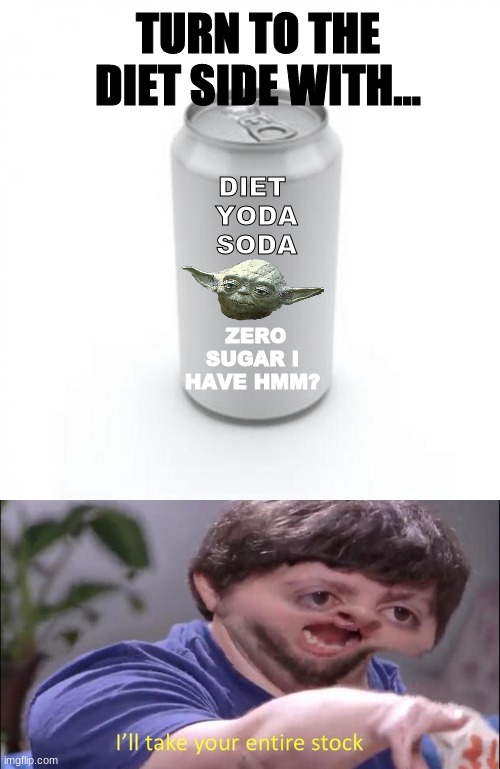 Diet Yoda Soda Imgflip