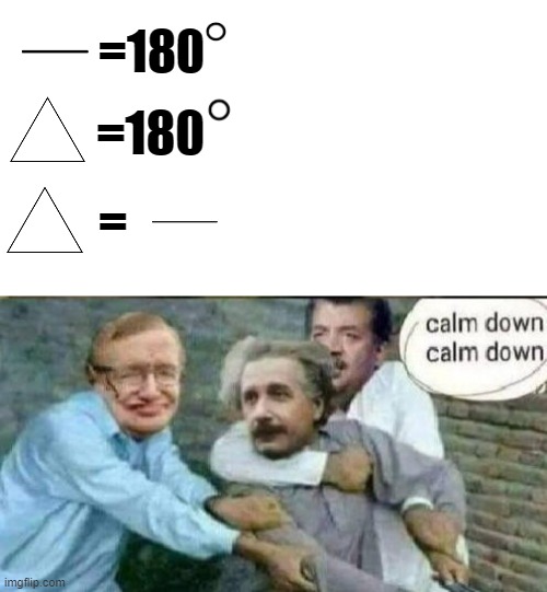 Calm down Albert Einstein Imgflip