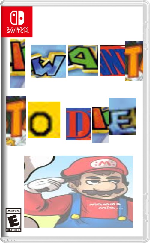 Made with mario box art! Imgflip