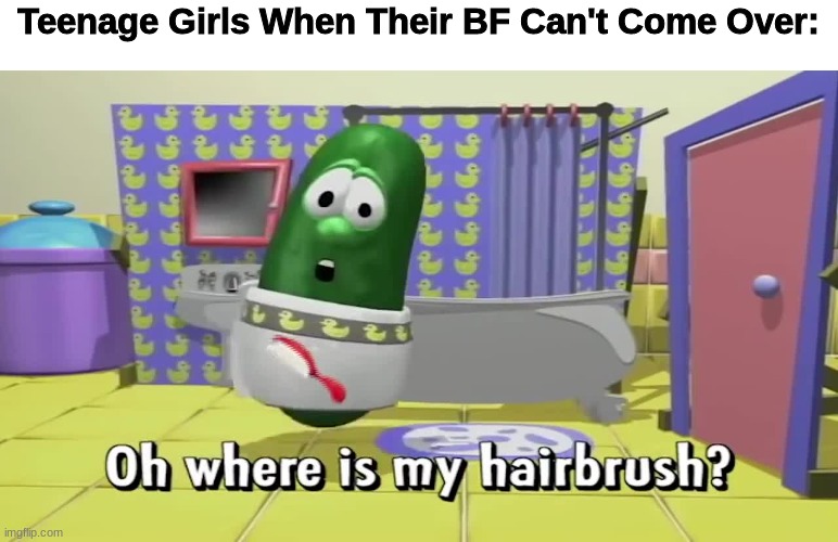 Hairbrush Girl Meme at Dianne Medford blog