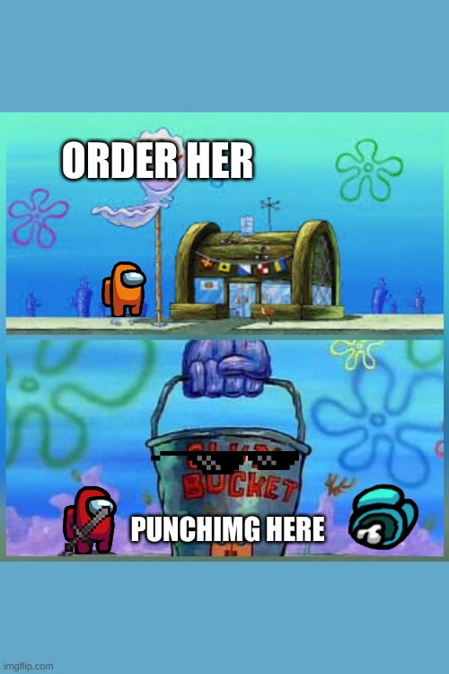 Krusty Krab Vs Chum Bucket Meme Imgflip