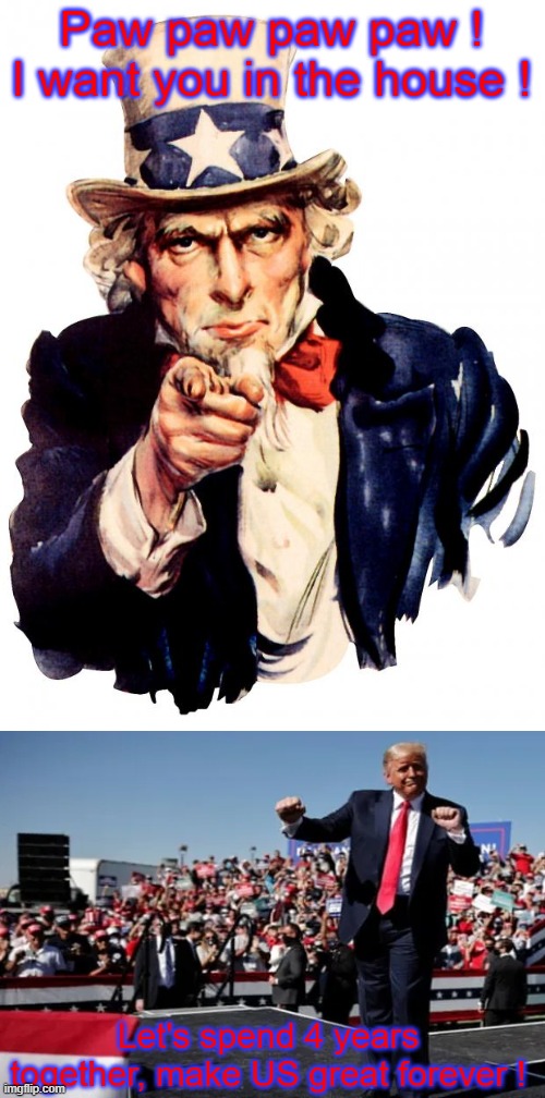 And now, "Boom boom boom boom", remix MAGA Imgflip