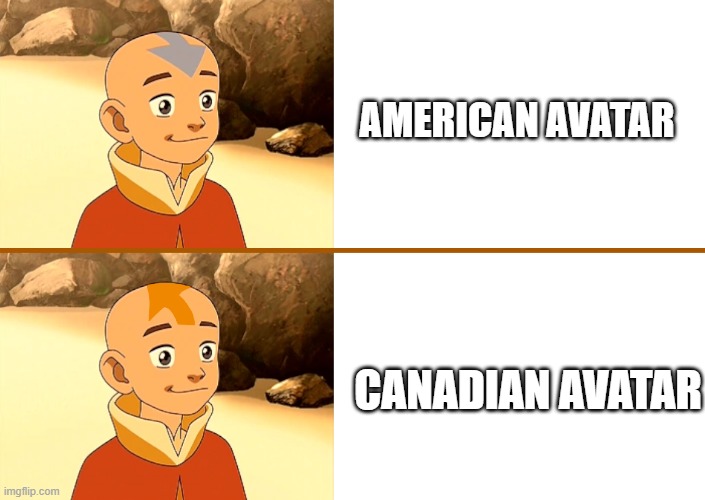 Aang Reddit template Imgflip