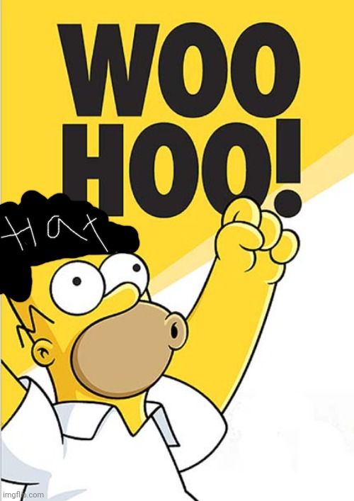 Image tagged in homer woohoo Imgflip