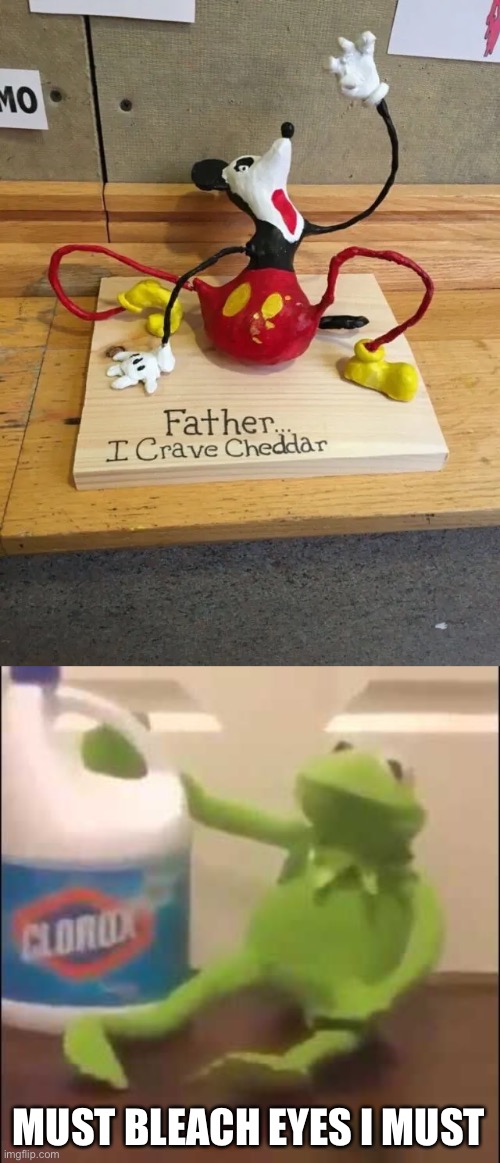 Image tagged in kermit bleach Imgflip