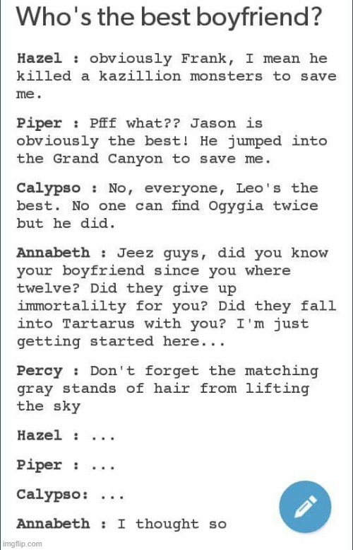 Calypso Percy Jackson Quotes