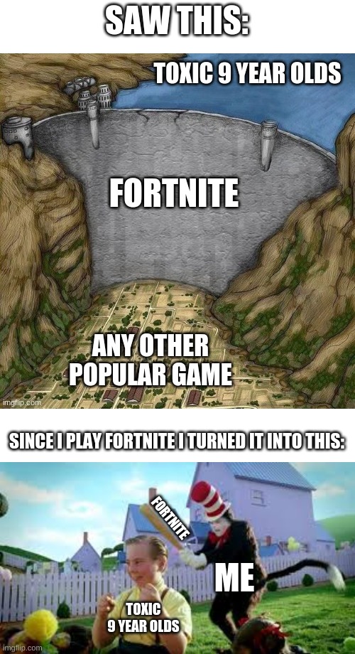 cat in the hat baseball bat Memes & GIFs Imgflip