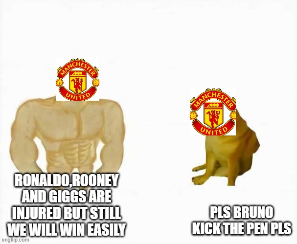 man utd then man utd now (lol) Imgflip