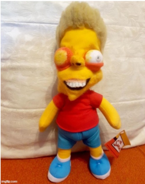Image tagged in bart simpson after drugs Imgflip