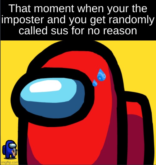 Red always sus Imgflip