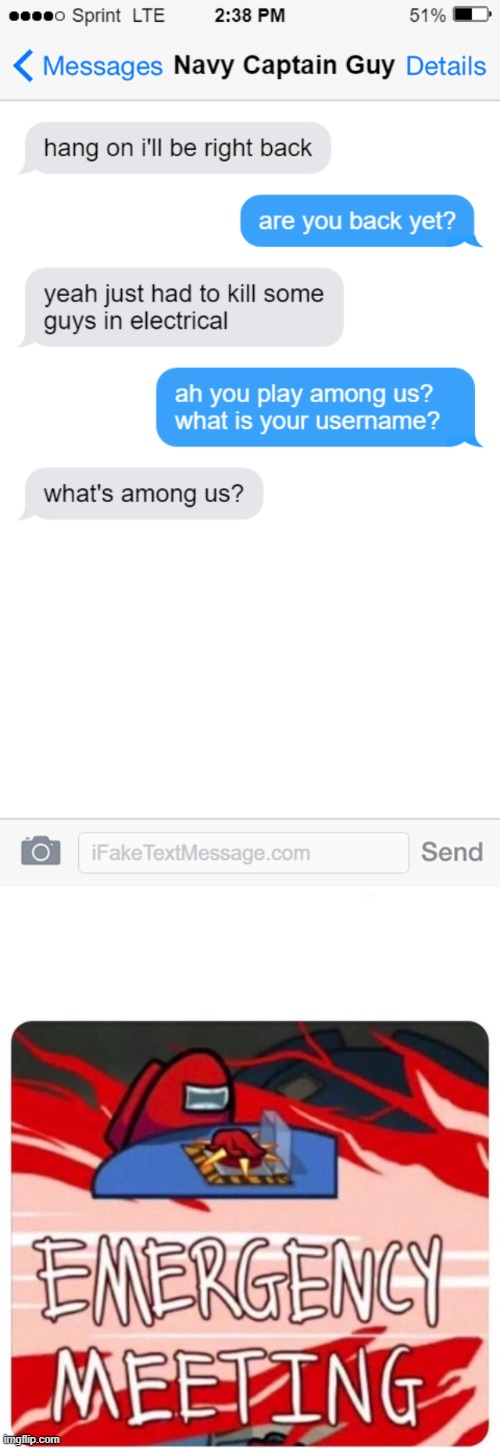 a probablybad among us meme using fake text stuff. hope you enjoy