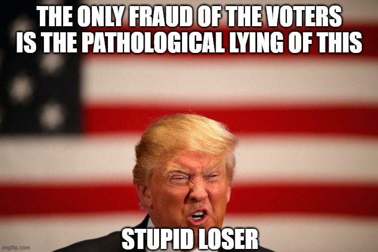 NO PROOF NO EVIDENCE ONLY LIES FROM THE BIGGEST LOSER Imgflip