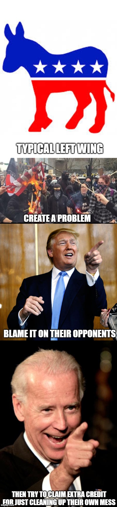 US Democrat party in a nutshell Imgflip