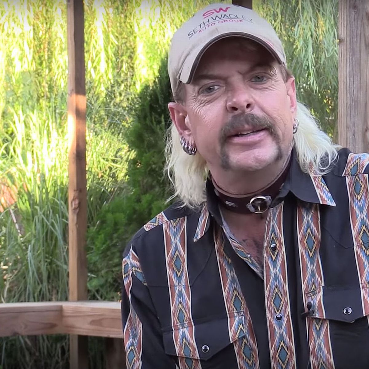 Joe Exotic Blank Template Imgflip