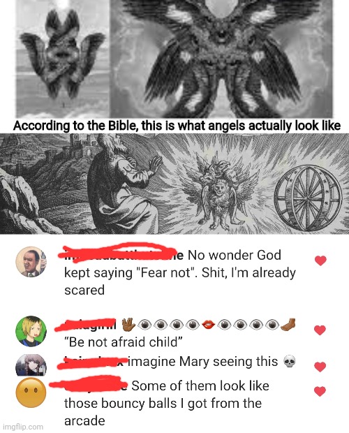 Angels true form Imgflip