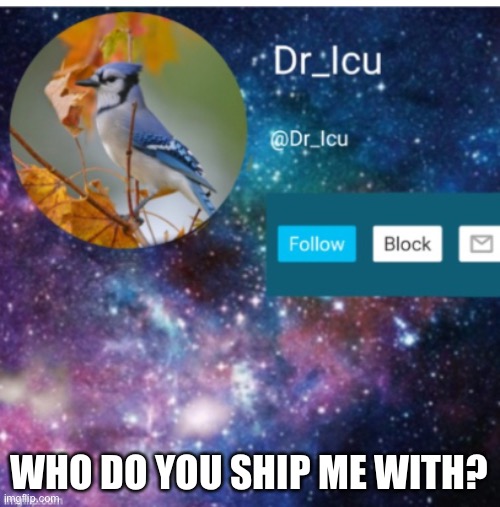 Who do u ship me with Imgflip