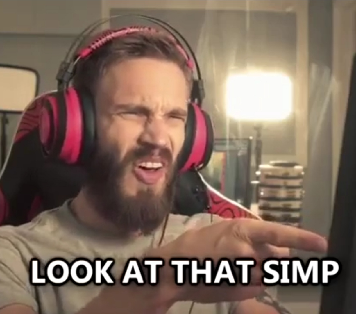 Looks at that simp Blank Template Imgflip