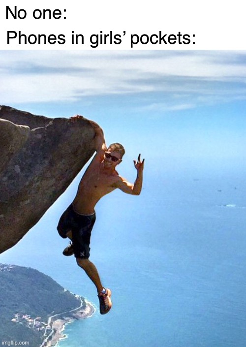 Girls pockets in a nutshell Imgflip